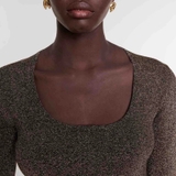 Váy MAJE nhũ vàng