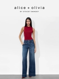 Quần jean ALICE+OLIVIA ống đứng viền ống