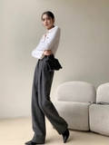Áo len MAJE cổ bẻ hàng khuy