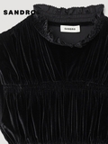 Áo SANDRO nhung sát nách 2024