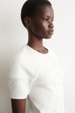Áo thun tăm COS cộc tay 3 màu