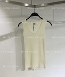 Áo 2 dây TOTEME kem