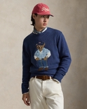 Áo len RALPH LAUREN xanh gấu áo khoác jean