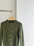 Cardigan RALPH LAUREN vặn thừng