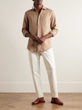 Set linen LORO PIANA áo+ quần