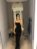 Váy 2 dây SKIM body co giãn