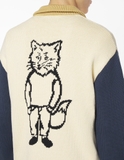 Áo khoác len MAISON KITSUNE