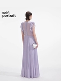 Váy SELF PORTRAIT maxi tím