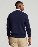 Áo len RALPH LAUREN navy mũ cam
