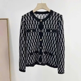 Cardigan TORY BURCH đen trám