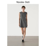 Váy MASSIMO DUTTI dạ xương cá