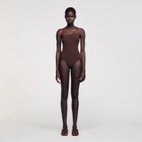 Bodysuite SANDRO nâu