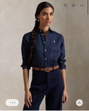 Sơ mi RALPH LAUREN linen 2025
