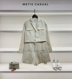 Set dạ Tweed SANDRO ( áo+ quần )