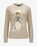 Áo len RALPH LAUREN kem gấu chó