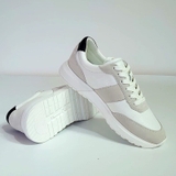 Sneaker Massimo Dutti trắng cải ghi