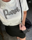 Tshirt Maje bướm ngực