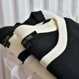 Áo sát nách MASSIMO DUTTI trơn cải viền 2 màu