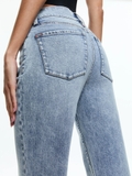 Quần jean ALICE OLIVIA xẻ gấu