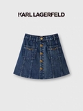 Chân váy Jean KARL LAGERFED túi trước