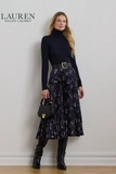 Chân váy RALPH LAUREN midi xếp ly