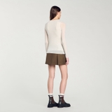 Áo len SANDRO cashmere 2 lớp