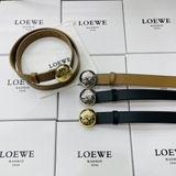 Belt LOEWE mặt logo tròn