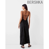 Váy BSK lụa 2 dây họa tiết