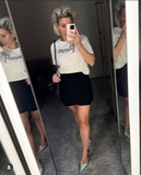 Tshirt Maje bướm ngực