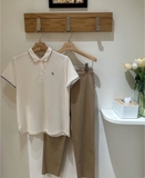 Áo polo HAZZY viền cổ đỏ 2 màu
