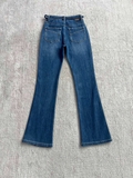 Quần Jean Zimmer Man ống vẩy kèm belt