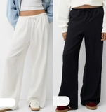 Quần linen BSK cạp chun 2 màu