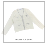 Áo khoác SELF PORTRAIT kem xuông