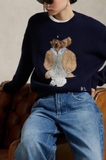 Áo len RALPH LAUREN áo khoác nâu