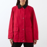 Áo khoác THE ROW đỏ cổ đen