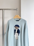 Áo len RALPH LAUREN xanh da trời quần trắng
