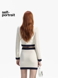 Áo khoác SELF PORTRAIT len viền đen (có set)