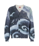 Cardigan KENZO họa tiết bling
