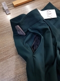 Quần culotes Zara dáng dài xanh cổ vịt