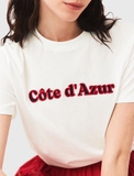 Tshirt MAJE côte dazu