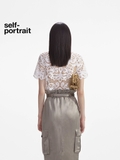 Áo SELF PORTRAIT ren cộc