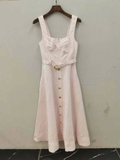 Váy AJE 2 dây xếp ly ngực