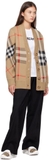 Cardigan BURBERRY kẻ đỏ