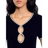 Váy SANDRO cổ viền đá chân bồng