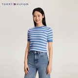 Áo len Tommy cộc tay 4 màu
