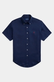 Sơ mi RALPH LAUREN cộc tay linen 3 màu