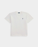 Tshirt RALPH LAUREN trơn logo cotton dày