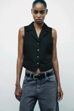 Gilet ZARA 4 khuy
