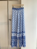Quần lụa xanh ALICE OLIVIA