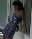 Set Corset + chân váy WITH JEAN